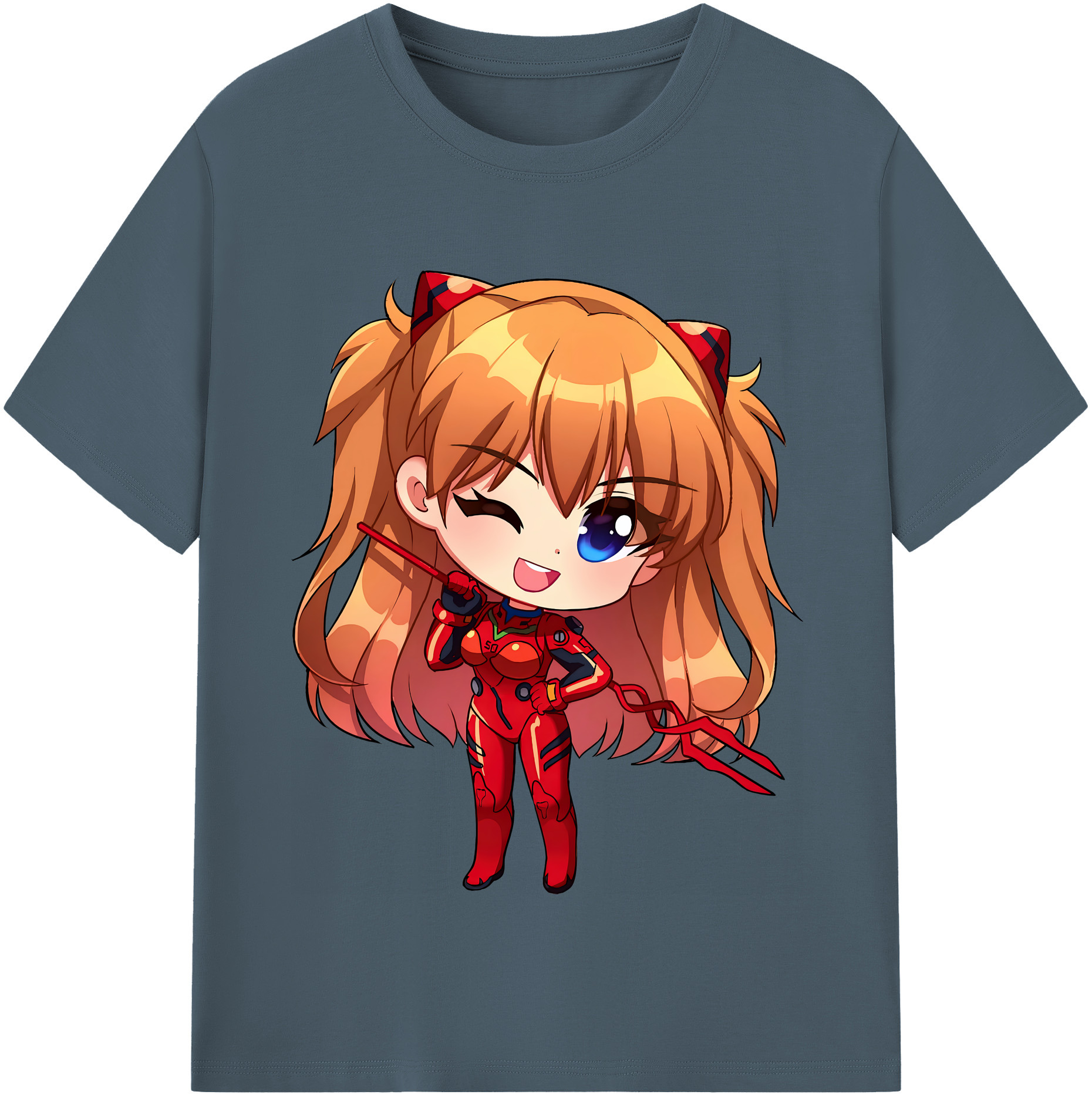 （画像用） EVA 新世紀エヴァンゲリオン 綿100％半袖Tシャツ（フロントプリント）